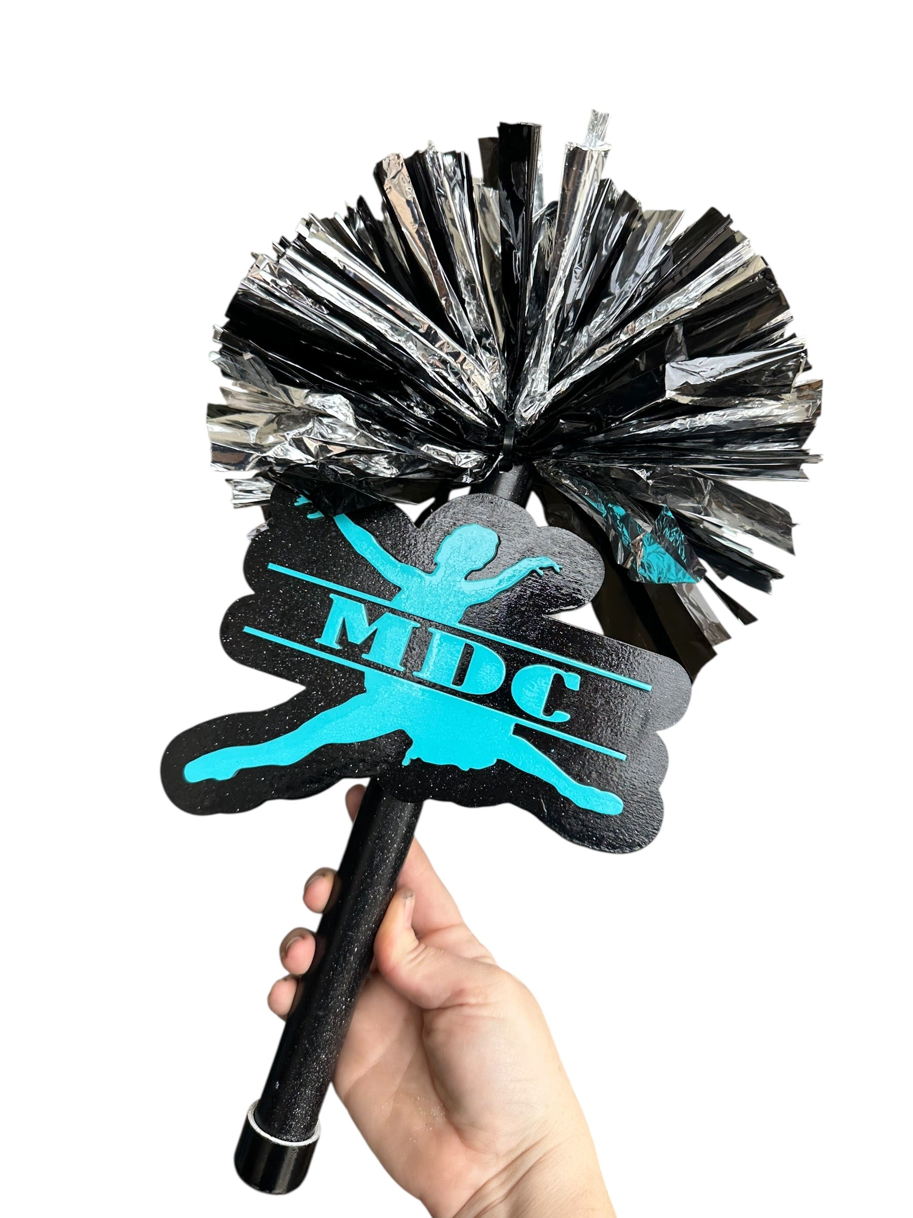 Custom Dance Cheerstick Noise Maker | Personalized Dance Team Spirit Shaker | Dance Mom Cheer Stick | Competition Dance Spirit Pom | Custom Name Dance Prop