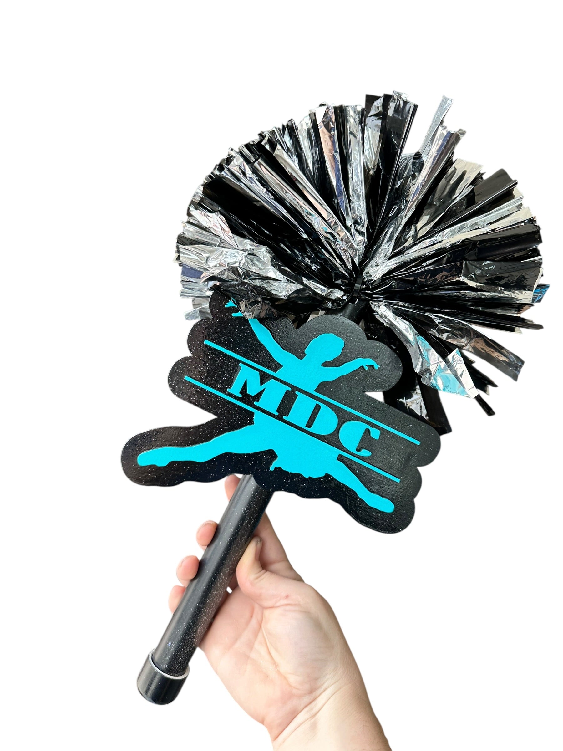 Custom Dance Cheerstick Noise Maker | Personalized Dance Team Spirit Shaker | Dance Mom Cheer Stick | Competition Dance Spirit Pom | Custom Name Dance Prop