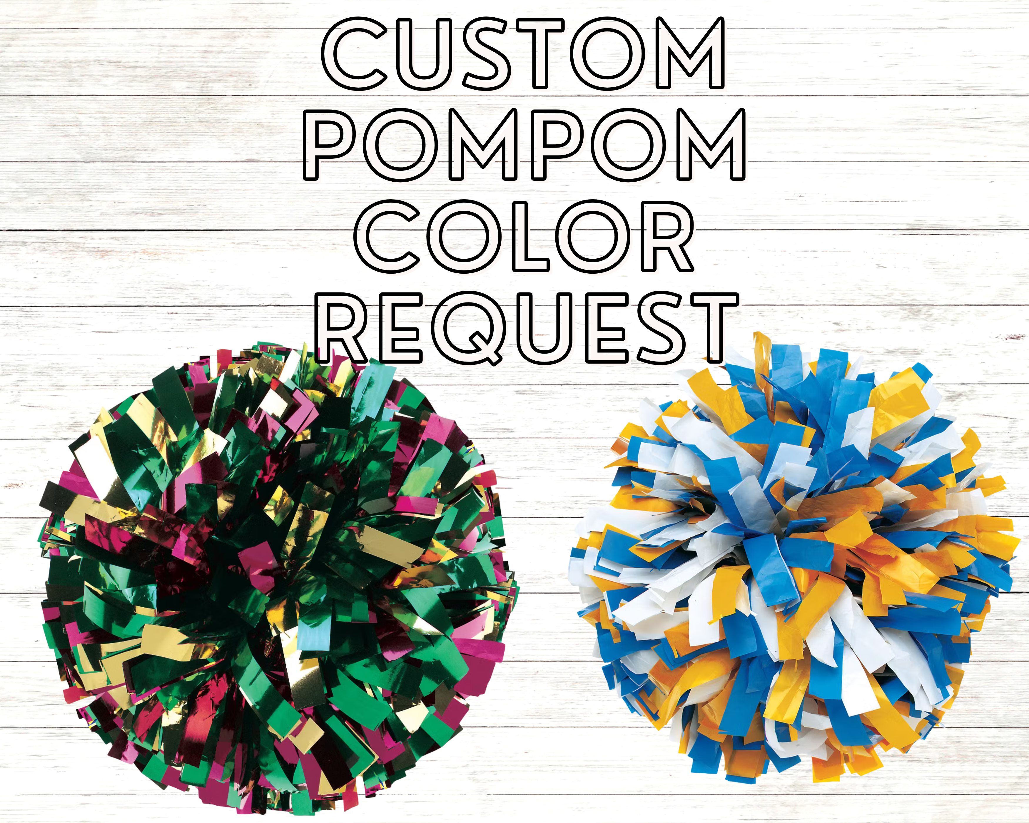 Custom PomPom Color