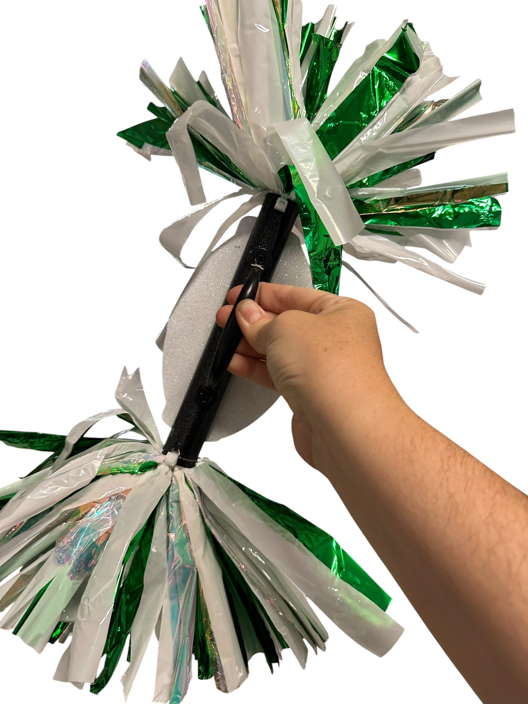 Mini Football Cheerstick - Football Pompom Sign - Game Day Signs - Custom Cheer Stick - Personalized Name Cheer Sign - Sport Mom Sign