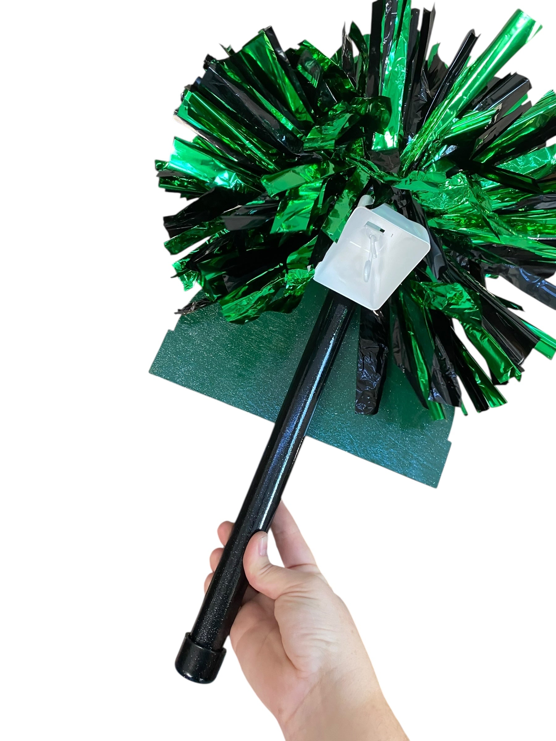 Baseball Pom-Pom Noise Maker Stick – Custom Team Colors | Game Day Cheer Stick