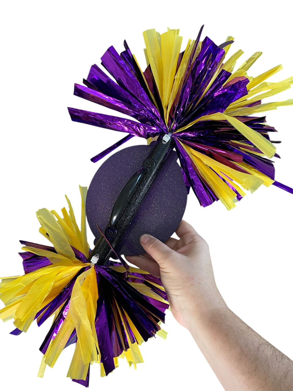 Custom Basketball Cheerstick Noise Maker | Personalized Sports Spirit Shaker | Team Spirit Pom Pom Cheerstick | Custom Name Basketball Cheer Prop