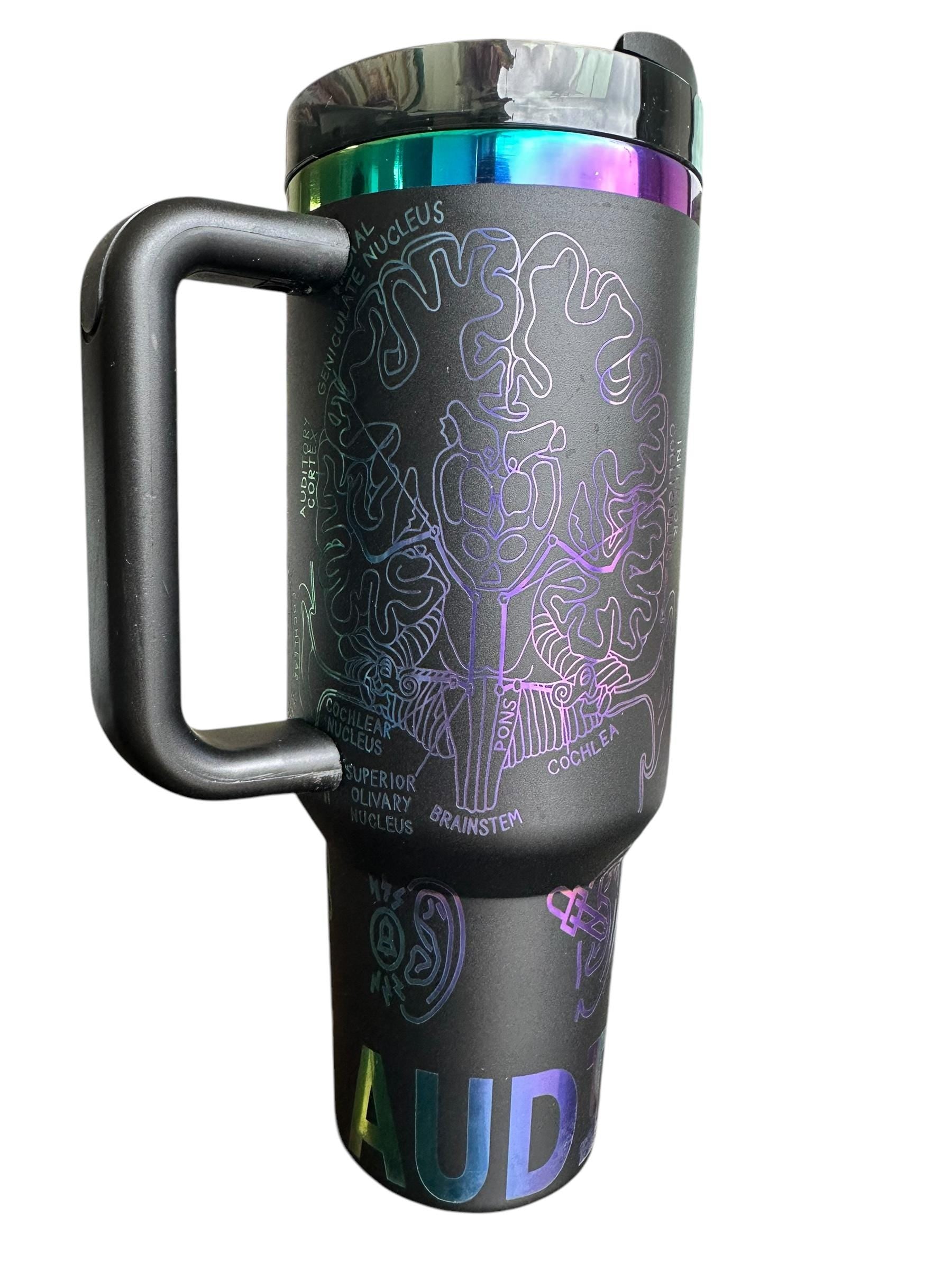 Audiology Tumbler - Audiologist  Gift - Future Audiologist Tumbler - Hearing tumble - 40oz Engraved Tumbler - Custom Engraved gift
