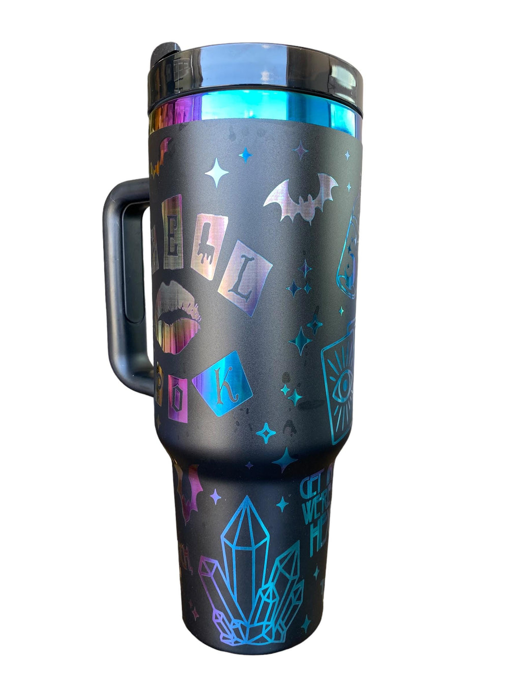 Spell Book Engraved Tumber- Witchy Tumbler - We're going Hexing Cup - Witch Tumbler - engraved Tumbler - 40oz tumbler