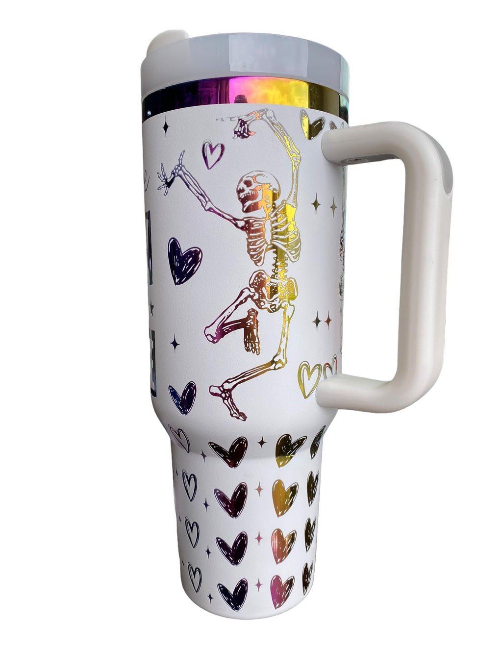 Have the Day You Deserve Tumbler - Skeleton Engraved Tumbler - 40oz Engraved Tumbler - Halloween Cup - Skeli Tumbler - Sarcastic
