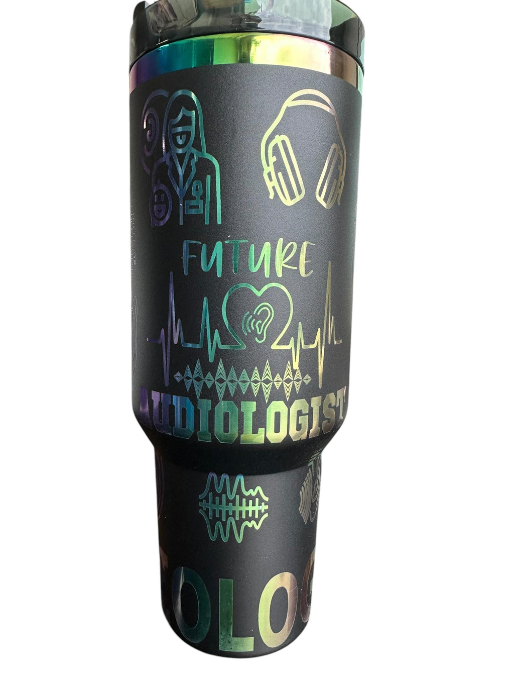 Audiology Tumbler - Audiologist  Gift - Future Audiologist Tumbler - Hearing tumble - 40oz Engraved Tumbler - Custom Engraved gift