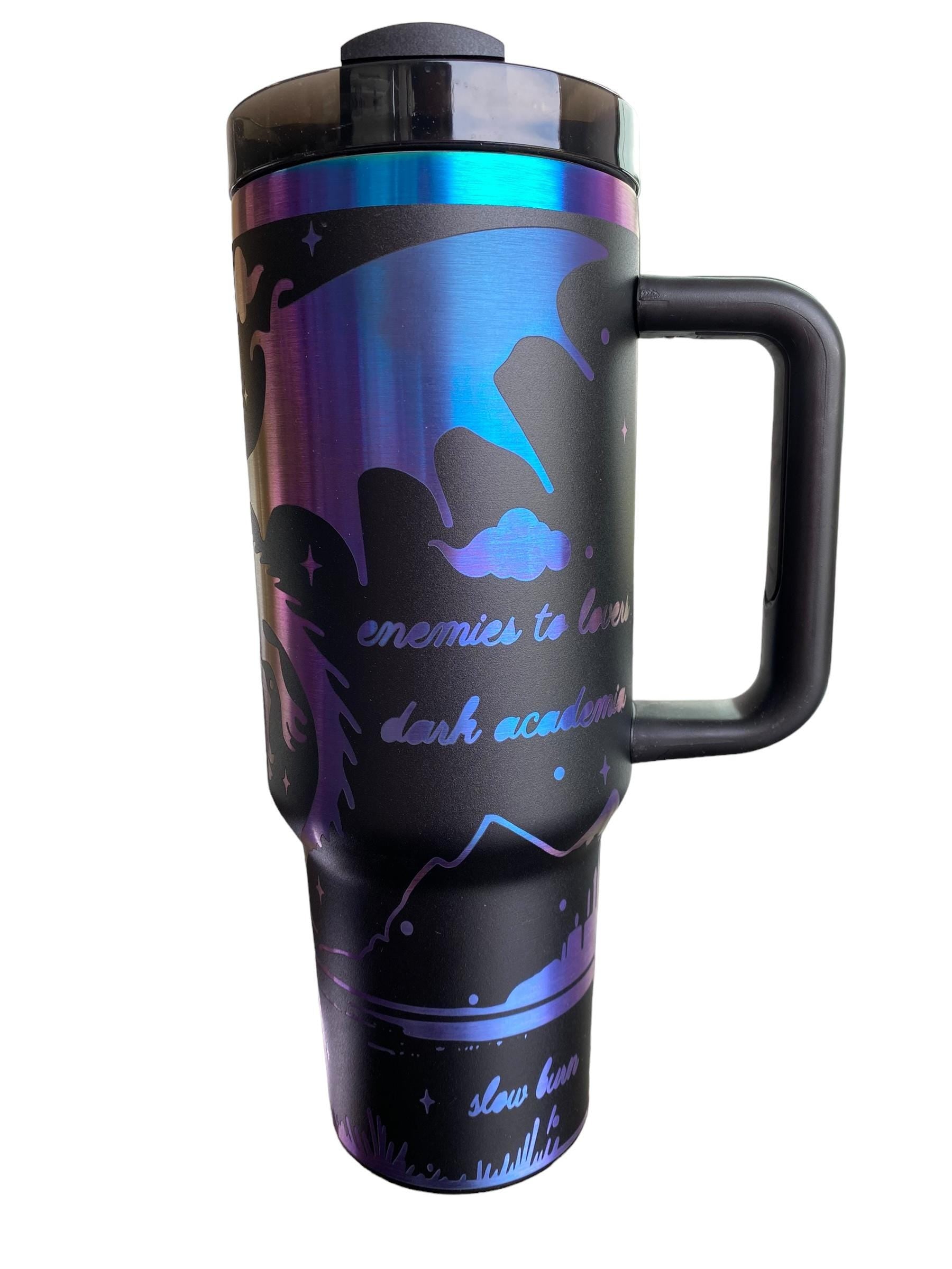 Fantasy Dragon Tumbler - Fantasy Era Engraved Tumbler  - Dragon Book Engraved Tumbler - In My Dragon Era - Booktok Engraved Cup -Book Theme