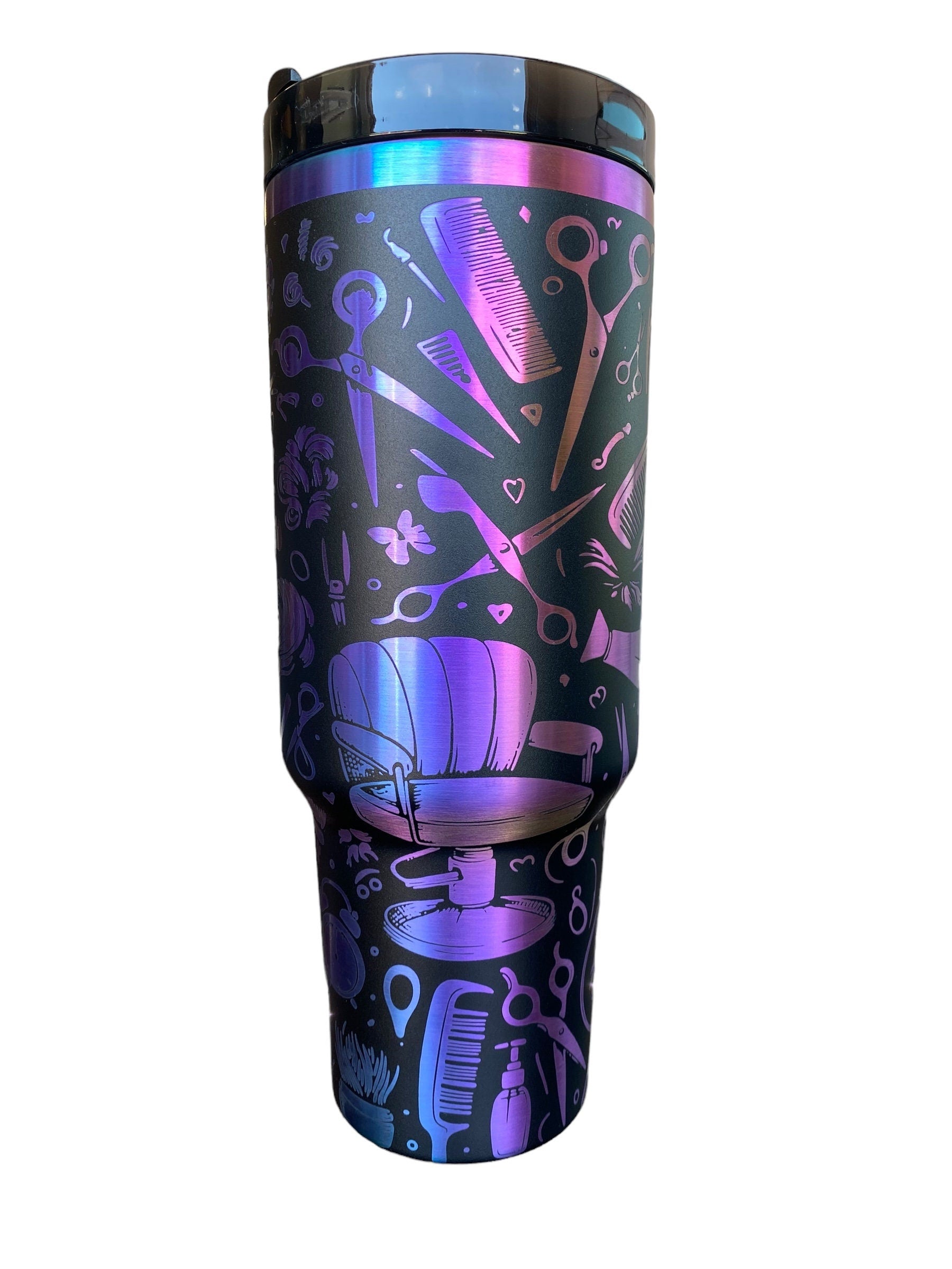 Hair Stylist Tumbler - Custom salon Worker Gift - Salon Owner Tumbler - Barber Tumbler - Hair Cut tumbler  - engraved Tumbler - 40oz tumbler