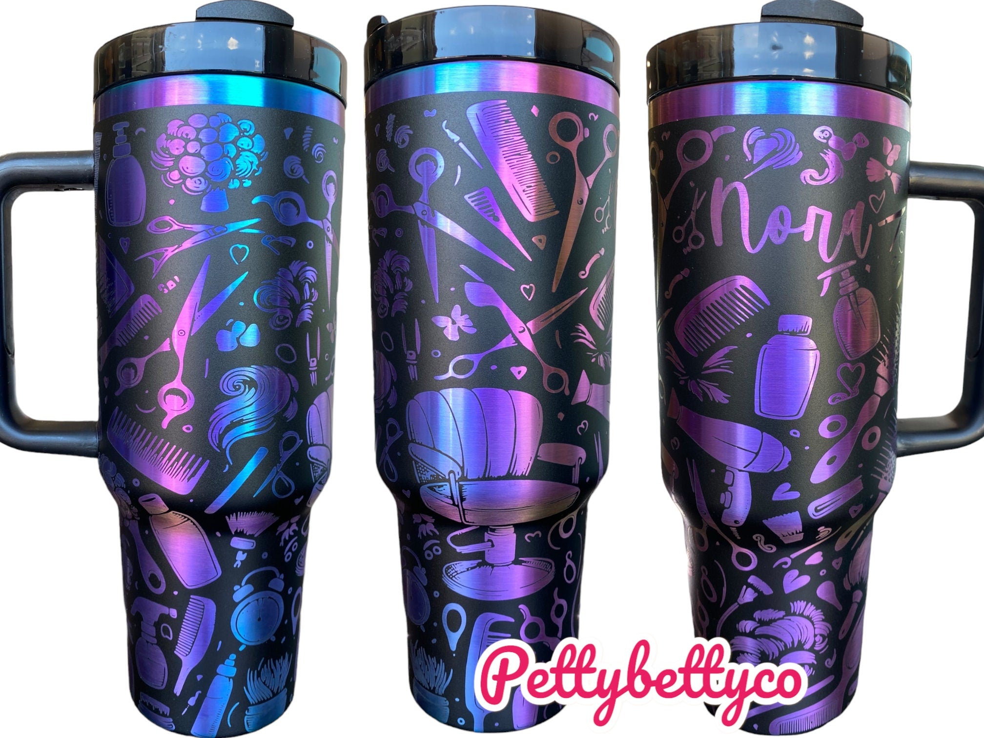 Hair Stylist Tumbler - Custom salon Worker Gift - Salon Owner Tumbler - Barber Tumbler - Hair Cut tumbler  - engraved Tumbler - 40oz tumbler