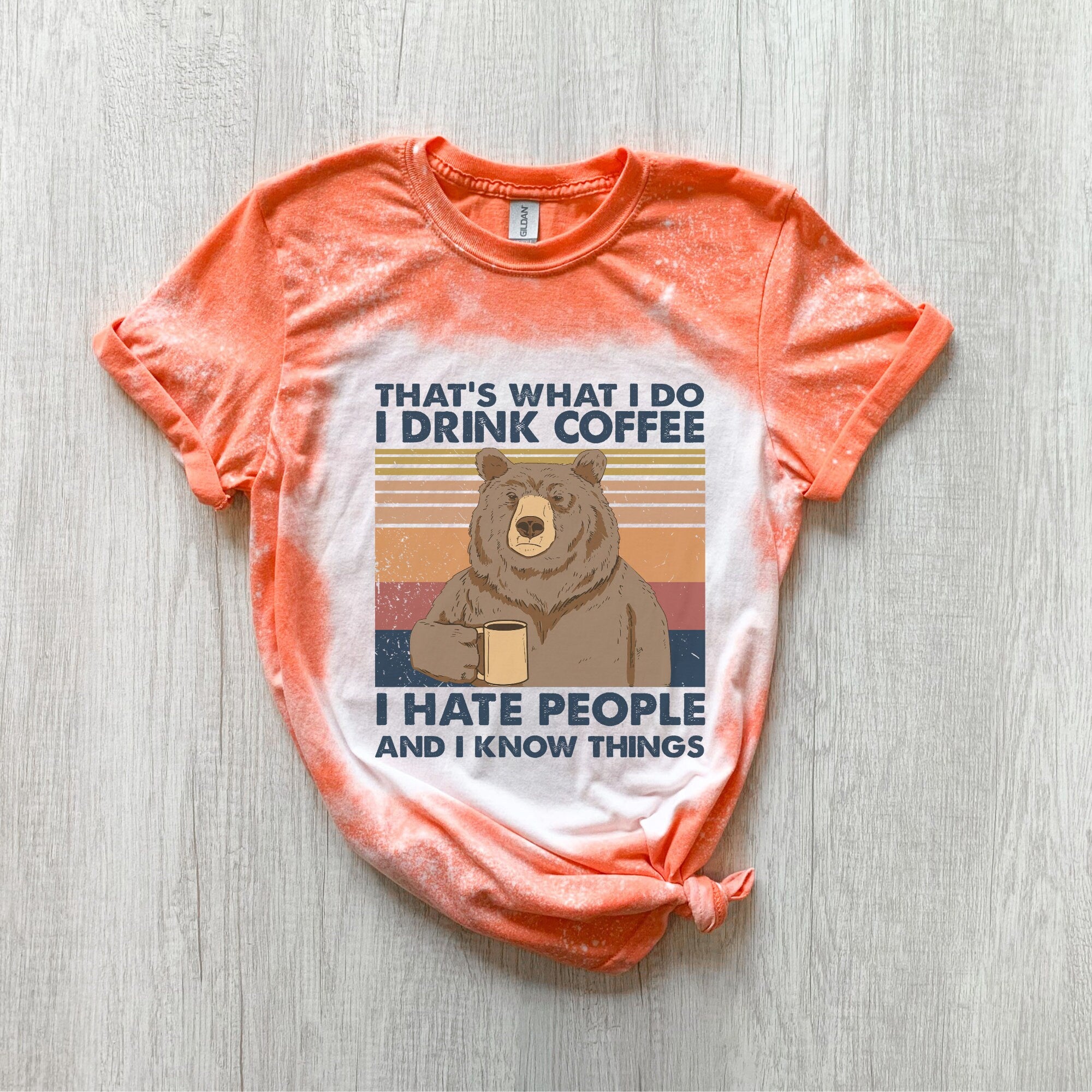I hate People Shirt - Coffee Drinker Shirt - Trendy Coffee Shirt - I Know Things Shirt - Funny Coffee Shirt