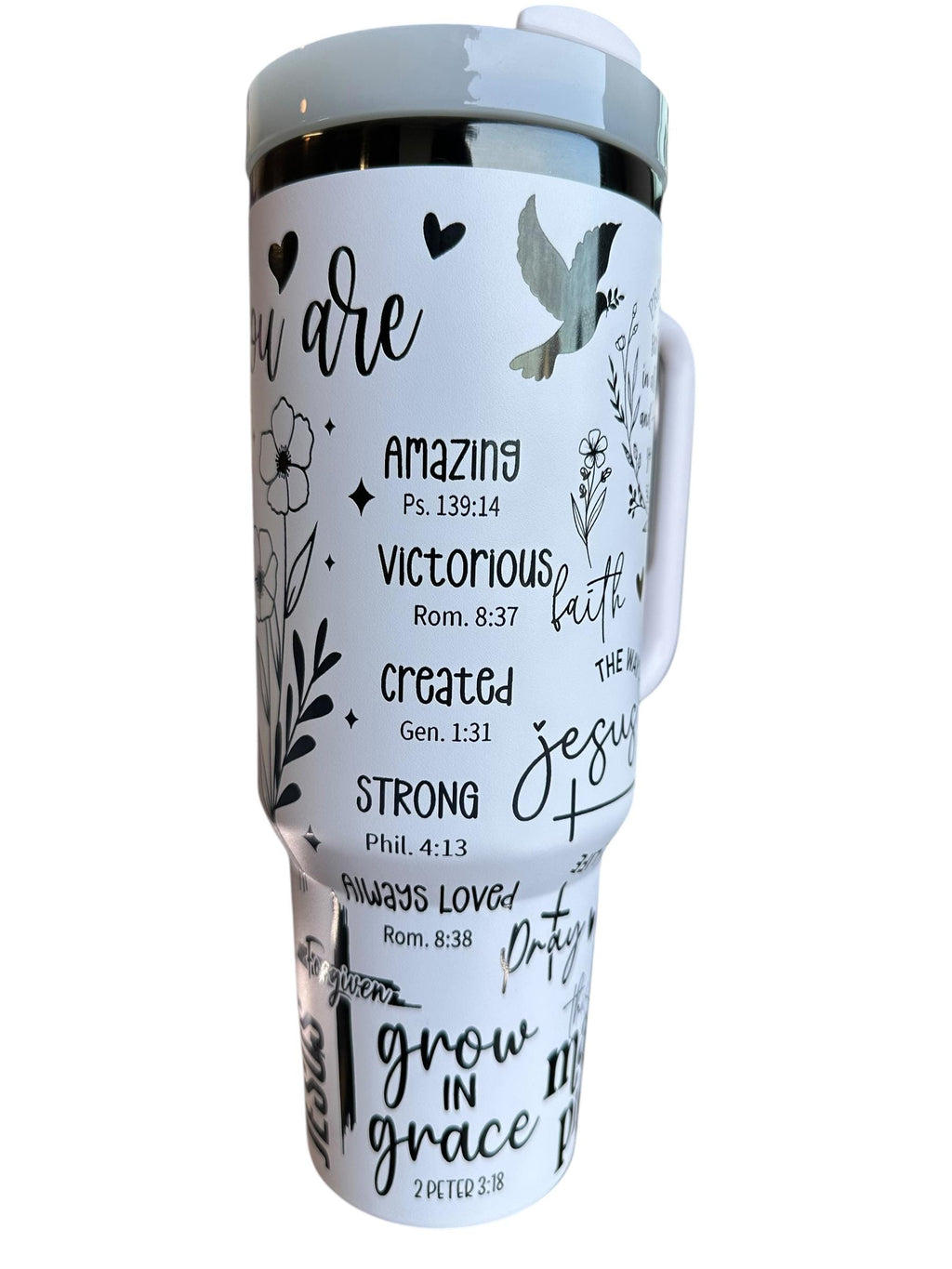 Praying Mama Tumbler - Christian Faith Tumbler - Love tumbler -40oz tumbler - Engraved Tumbler- Prayer tumbler, tumbler, Custom 40oz tumbler
