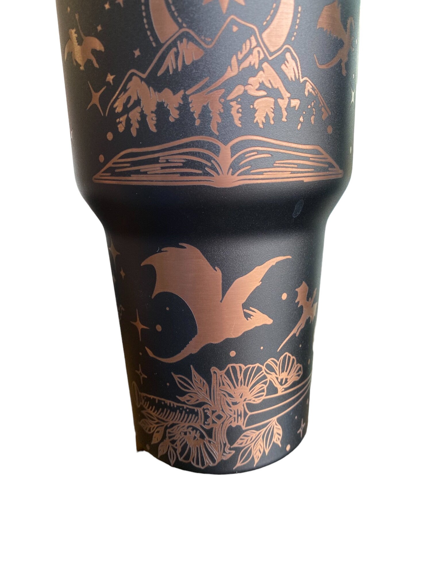 In My Fantasy Era Tumbler - Dragon Book Engraved Tumbler - In My Dragon Era - Booktok - Custom Engraved Cup -Book Theme Tumbler - Bookish