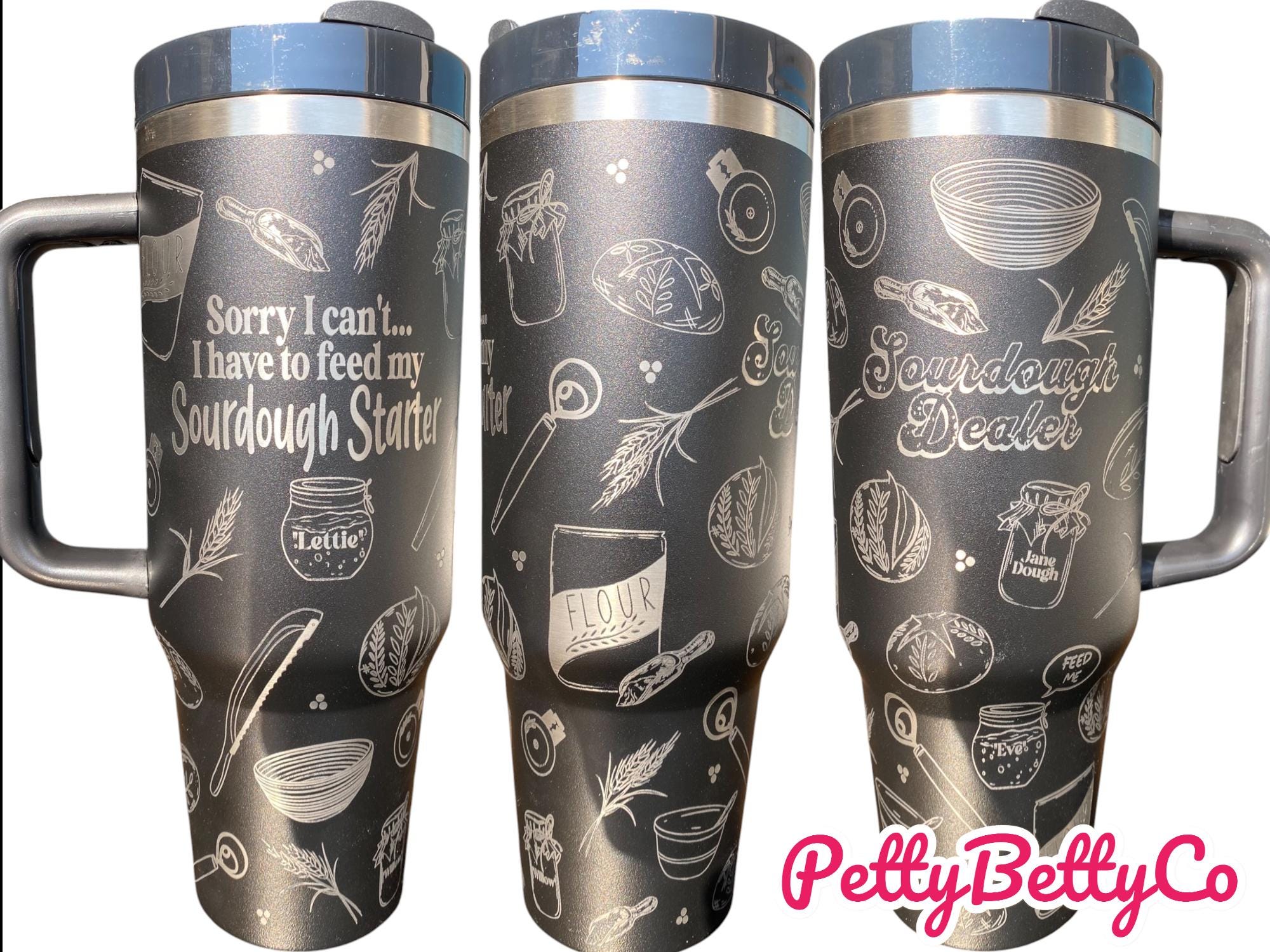 Sourdough Dealer Tumbler - In My Sourdough Era Cup - Sourdough Baker Tumbler - Engraved 40oz Tumbler - Funny Bread Baker Gift