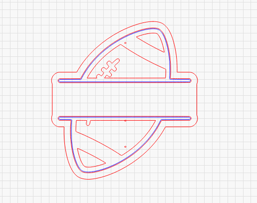 Football Pompom Stick SVG Cut File