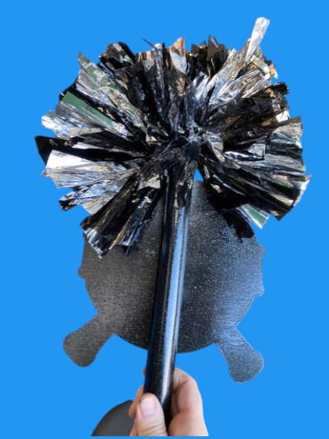 Baseball Noise Maker PomPom Stick - Pompom Sign – Personalized Spirit Gear